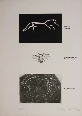 Acquaforte Tilson - Untitled from ''Wessex' portfolio