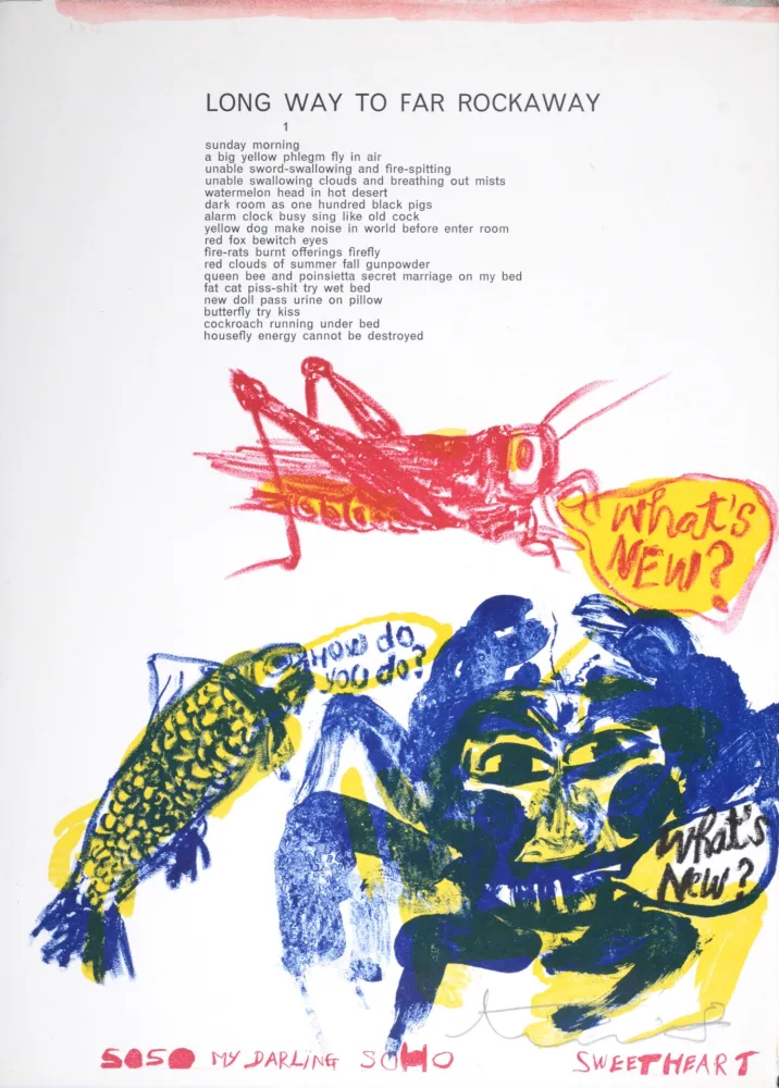 Litografia Ting - My Darling Soho, 1964 (Hand-signed)