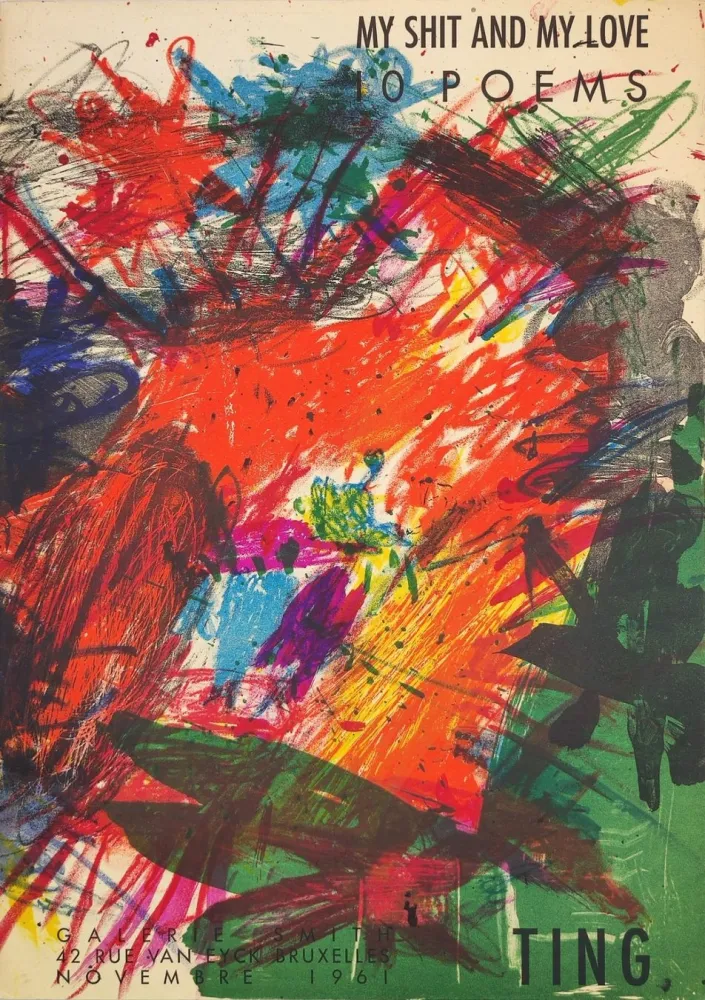 Libro Illustrato Ting - My Shit and my love. 10 Poems. 