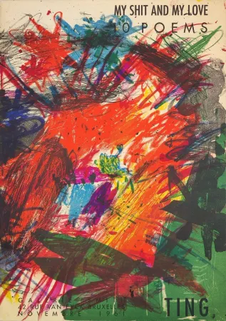 Libro Illustrato Ting - My Shit and my love. 10 Poems. 