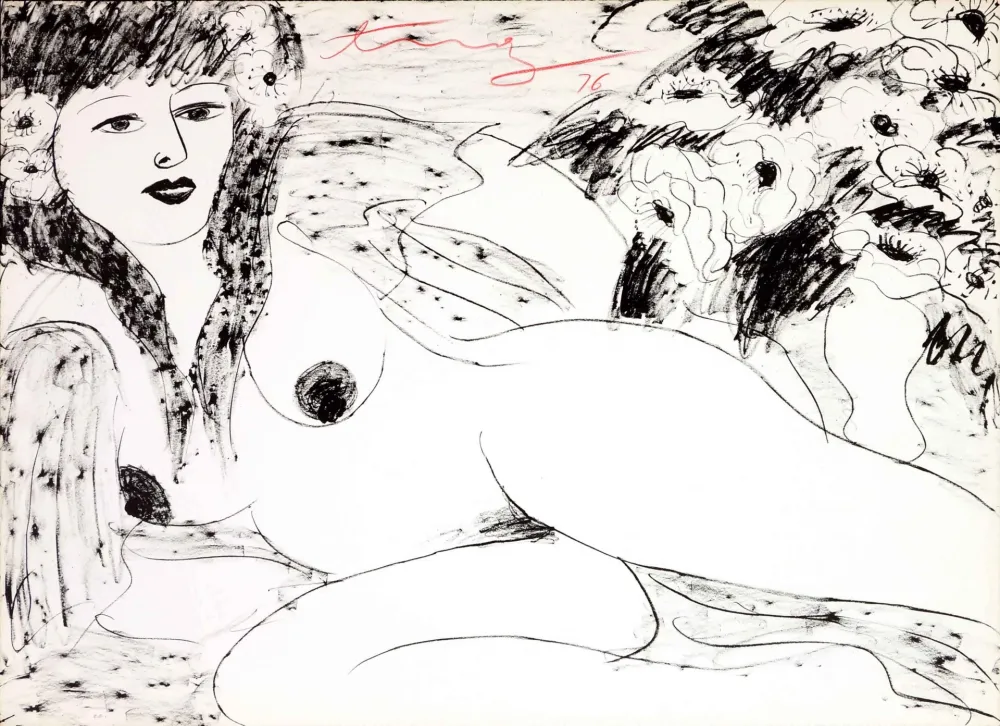 Litografia Ting - Sans titre