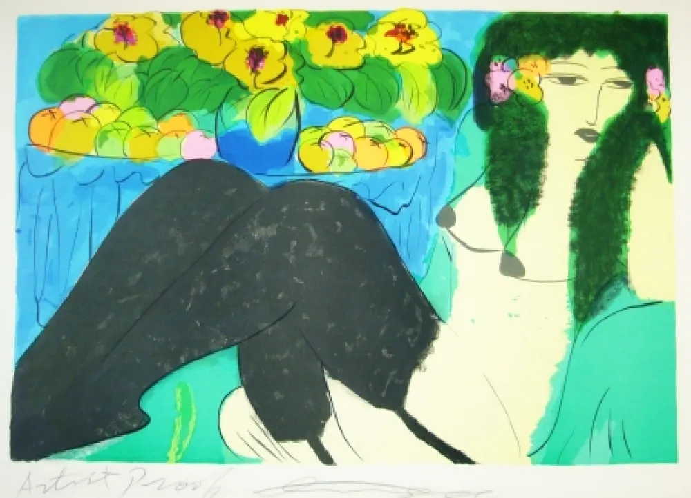 Litografia Ting - Woman 17