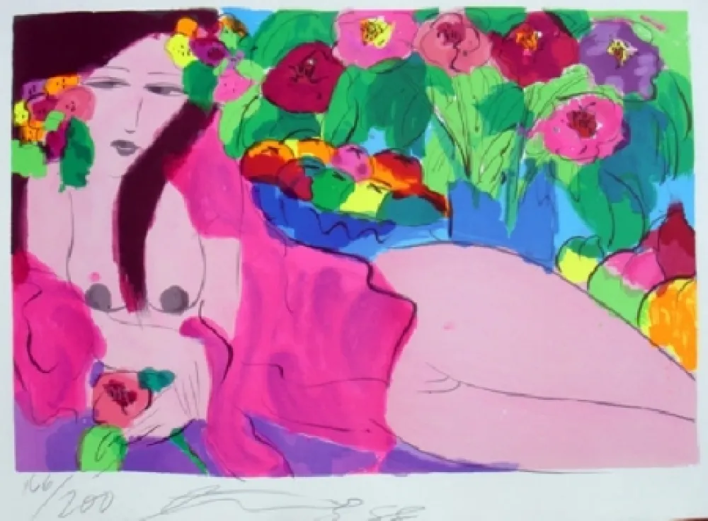 Litografia Ting - Woman 2