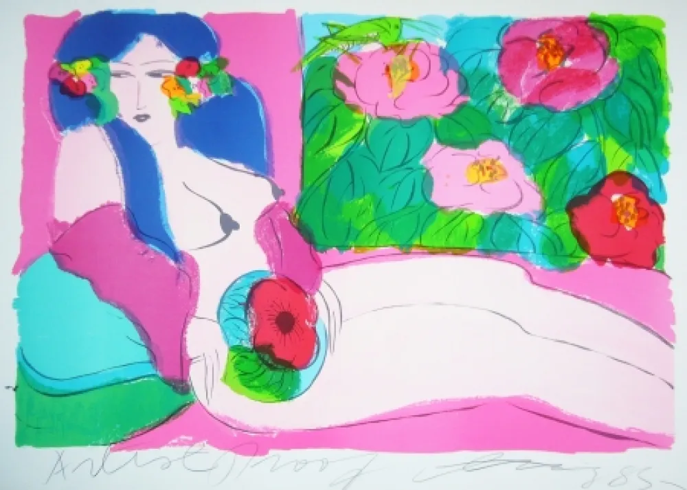 Litografia Ting - Woman 6