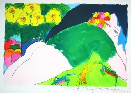 Litografia Ting - Woman 9