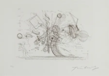 Incisione Tinguely - Chaos