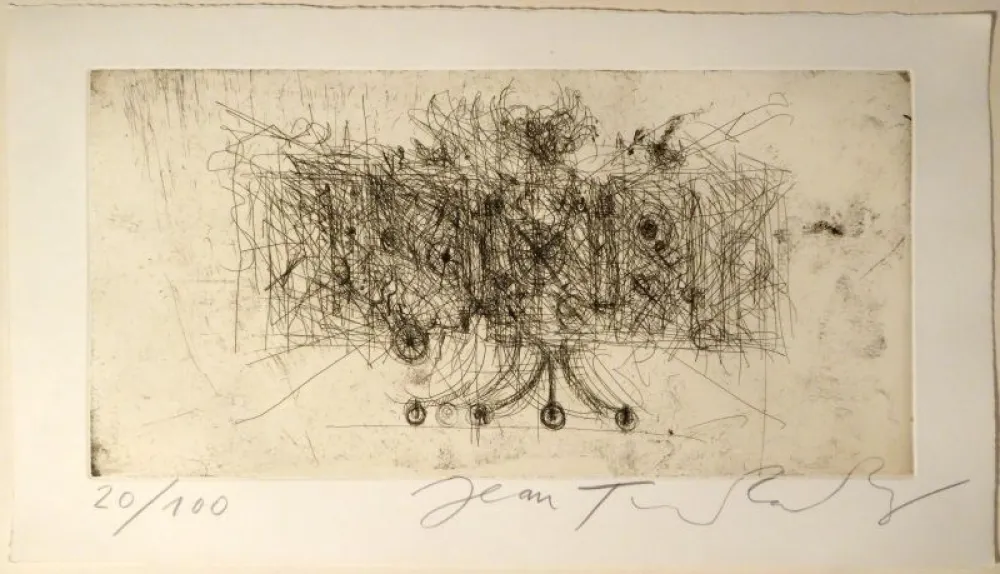 Libro Illustrato Tinguely - Tinguely par Tinguely