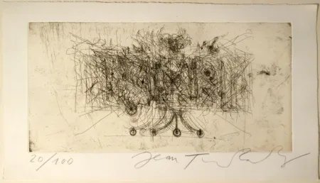 Libro Illustrato Tinguely - Tinguely par Tinguely