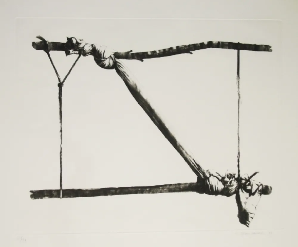 Acquaforte E Acquatinta Titus-Carmel - Agrès 1