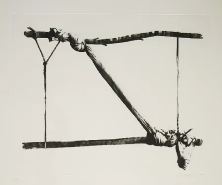 Acquaforte E Acquatinta Titus Carmel - Agrès 1