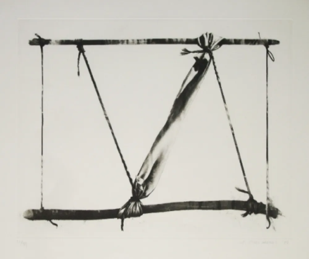 Acquaforte E Acquatinta Titus Carmel - Agrès 2