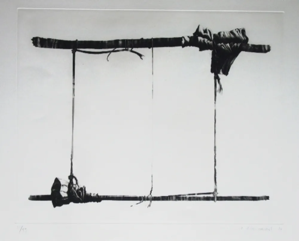 Acquaforte E Acquatinta Titus-Carmel - Agrès 4