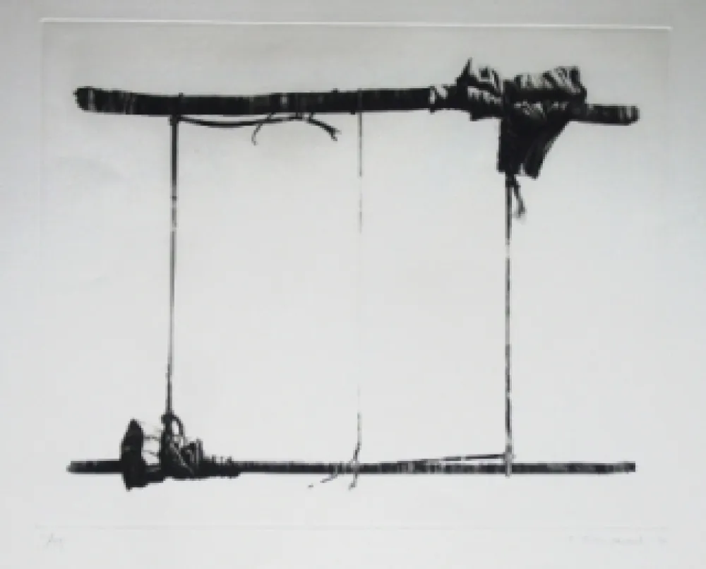 Acquaforte E Acquatinta Titus Carmel -  Agrès 4