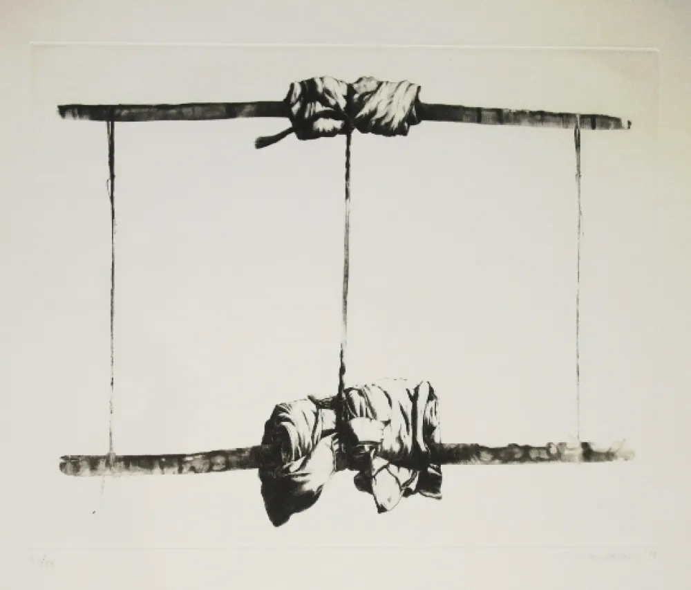 Acquaforte E Acquatinta Titus-Carmel - Agrès 5