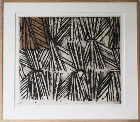 Acquaforte E Acquatinta Titus Carmel - Brisée I (Sur la route de la soie)