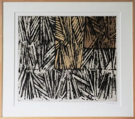 Acquaforte E Acquatinta Titus Carmel - Brisée II (Sur la route de la soie)