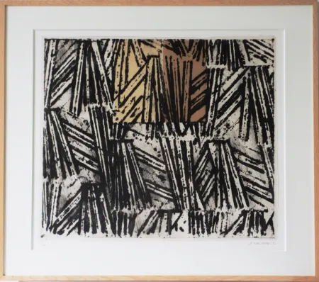 Acquaforte E Acquatinta Titus Carmel - Brisée III (Sur la route de la soie)