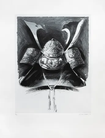 Incisione Titus Carmel - Casque de Nikko II