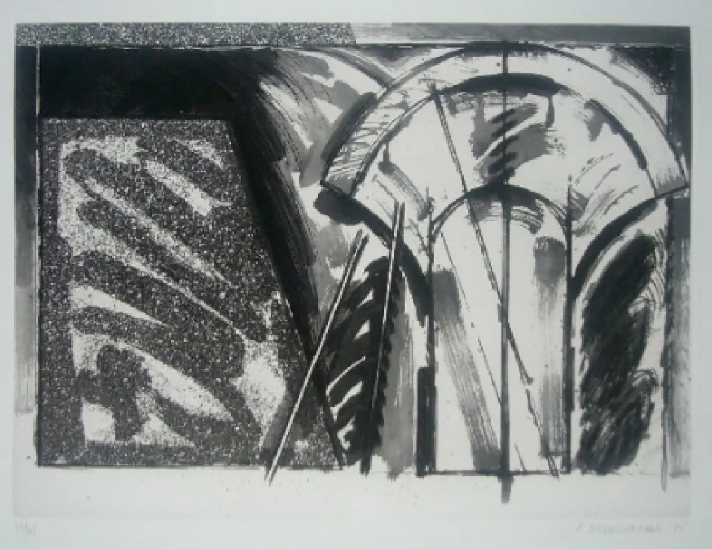 Acquatinta Titus Carmel - Chancay IX