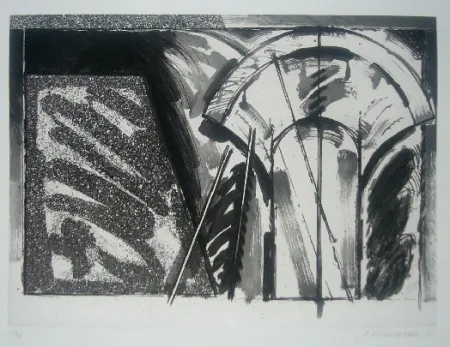 Acquatinta Titus Carmel - Chancay IX