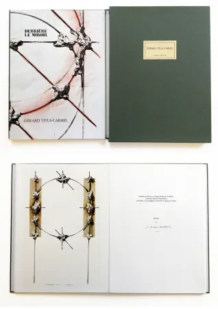 Libro Illustrato Titus Carmel - Derrière le Miroir n° 243. GÉRARD TITUS-CARMEL (Janvier 1981). TIRAGE DE LUXE SIGNÉ.