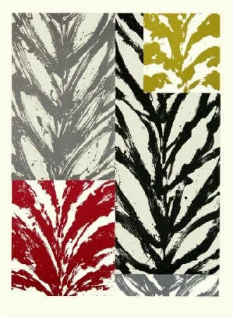 Litografia Titus Carmel - Feuillée I