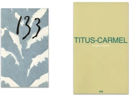 Libro Illustrato Titus Carmel - L'Art en écrit