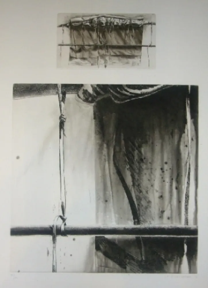 Acquatinta Titus Carmel - Narwa 1