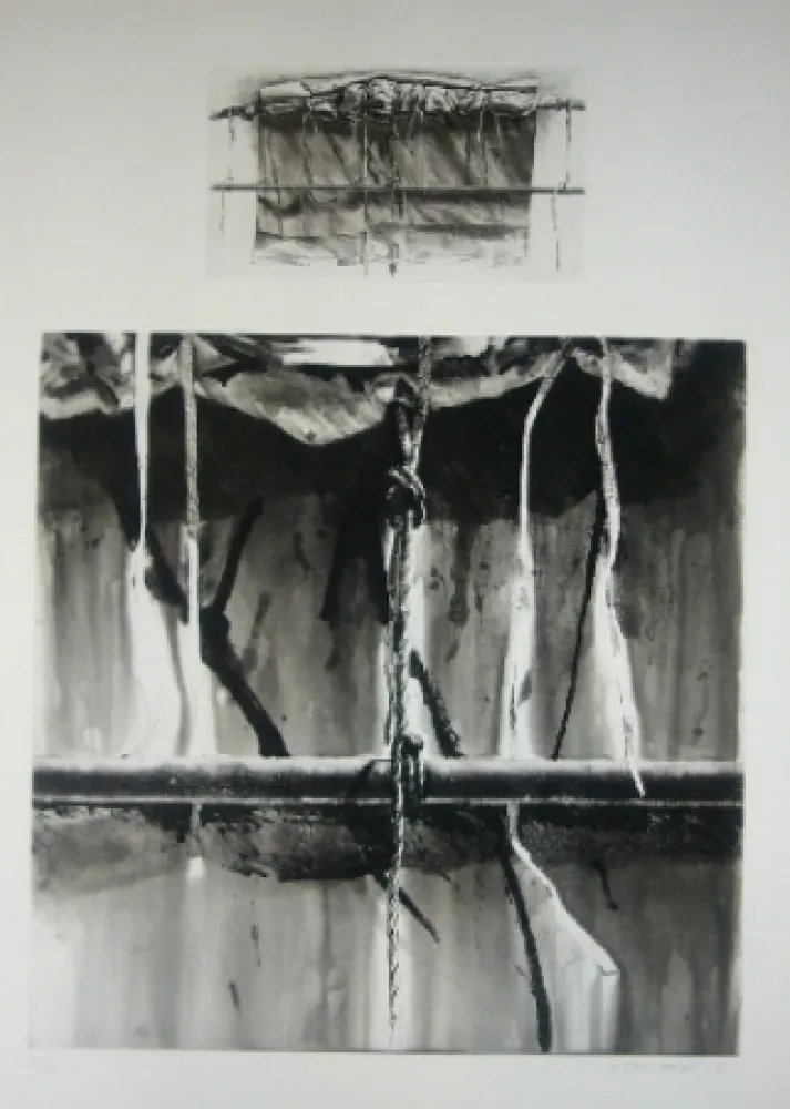 Acquatinta Titus Carmel - Narwa 3