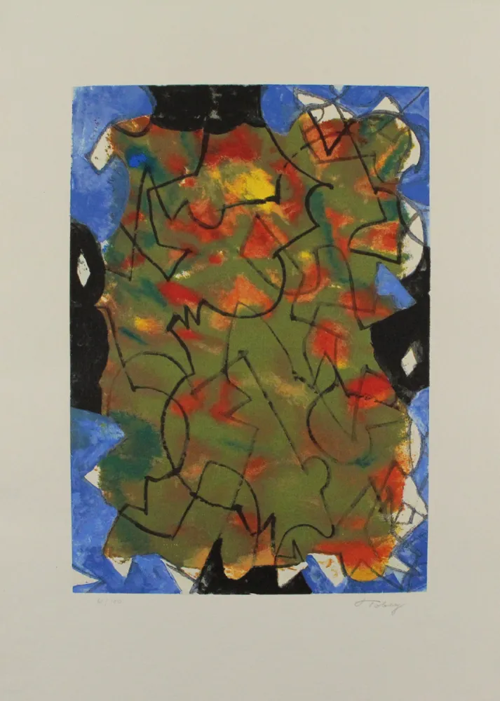 Litografia Tobey - Glowing Fall