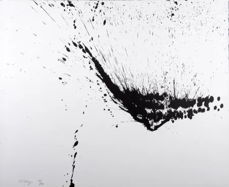 Litografia Tobey - Sumi - Hand-signed