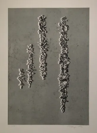 Acquatinta Tobey - They’ve come back I