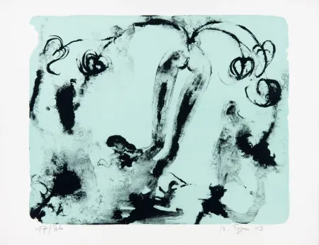 Litografia Toguo - Gardening her Difference