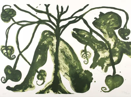 Litografia Toguo - Take a Green Breath