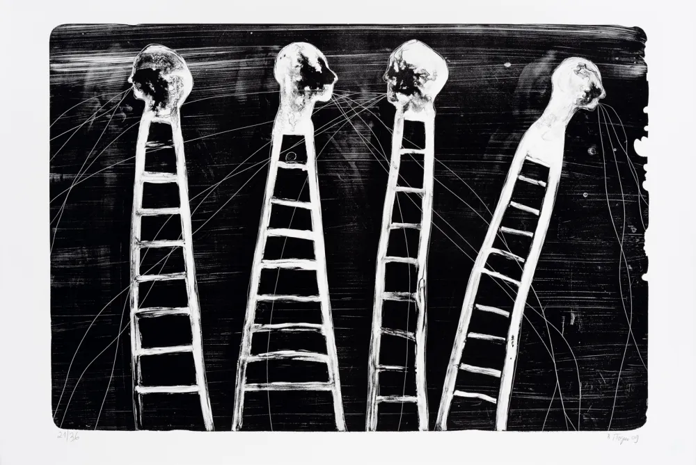 Litografia Toguo - Wild Hopes