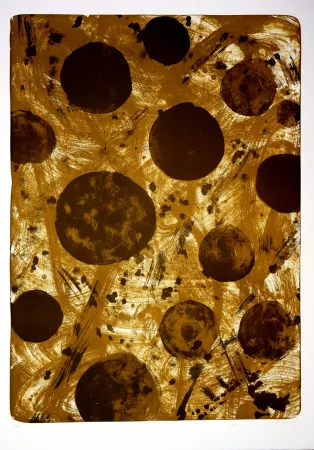 Litografia Tøjner - Recherche de formes dispersées I