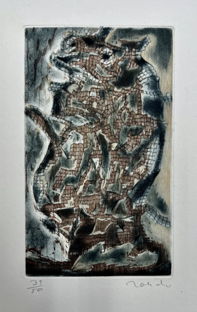 Acquaforte E Acquatinta Toledo - Animal que se pela