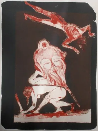 Litografia Toledo - El decapitado