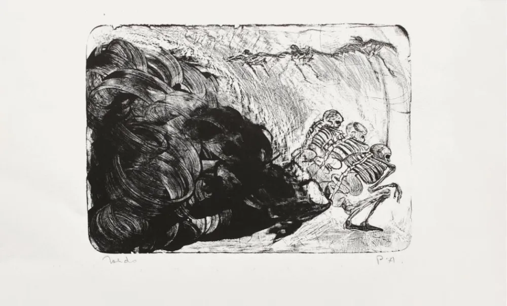 Litografia Toledo - Recuerdos de Mexico III