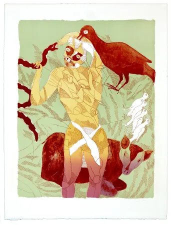 Litografia Toledo - Sans titre