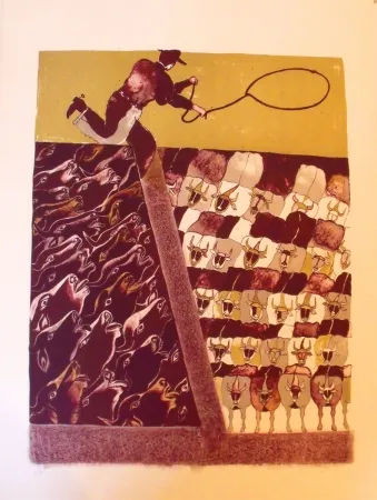 Litografia Toledo - Sans titre