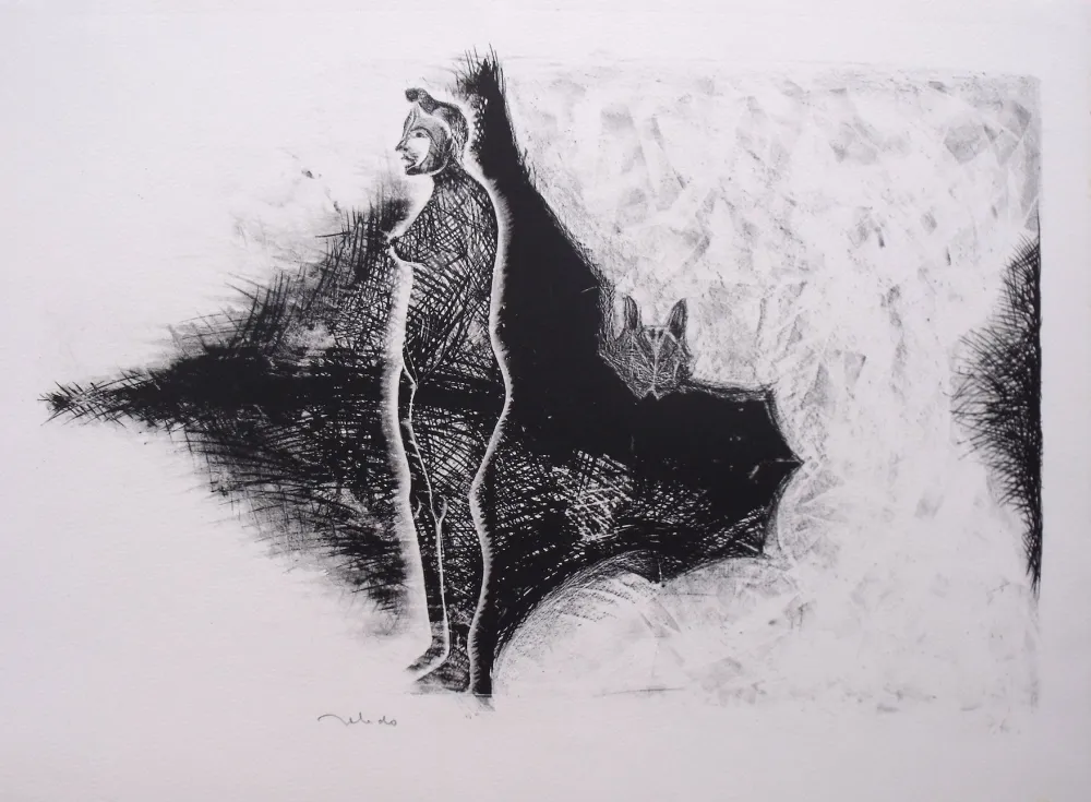 Litografia Toledo - Sans Titre 