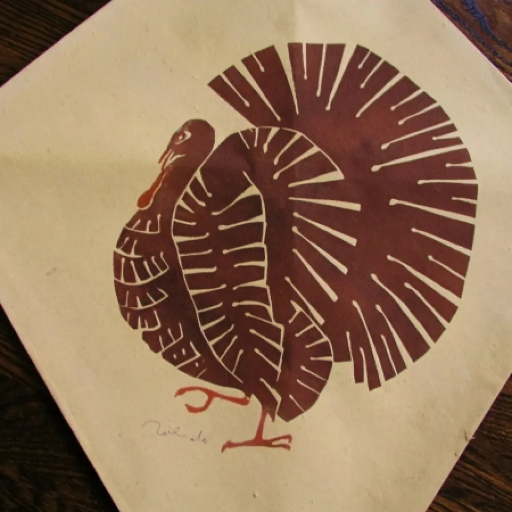 Serigrafia Toledo - Turkey kite I