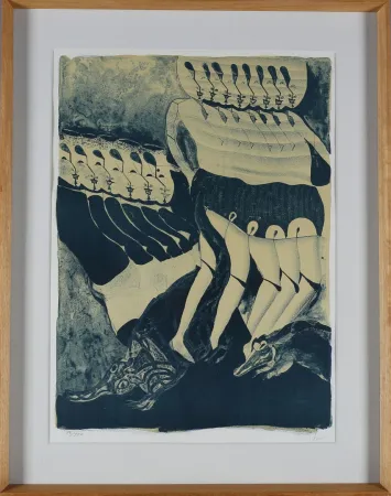 Litografia Toledo - Untitled 