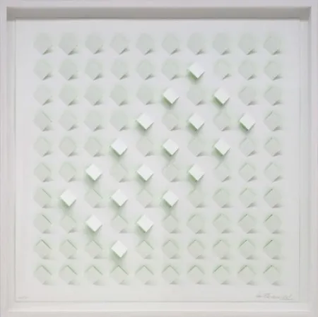 Litografia Tomasello - S/T 4 - Verde