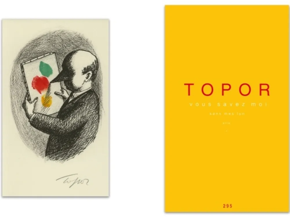 Libro Illustrato Topor - L'Art en écrit
