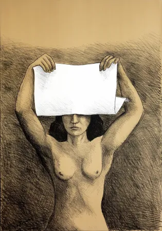 Litografia Topor - Mois de l'estampe