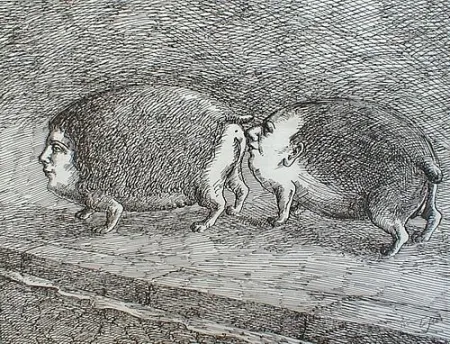 Incisione Topor - Senza titolo