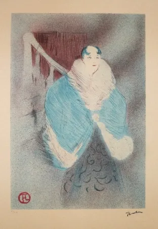 Litografia Toulouse-Lautrec - Elsa la viennoise