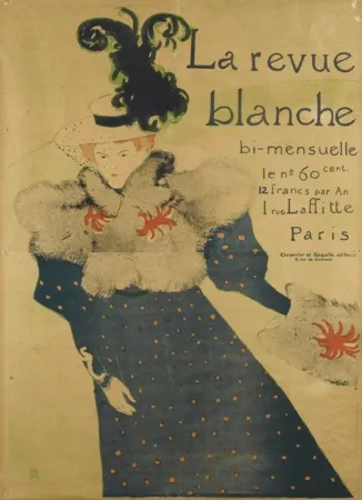 Litografia Toulouse-Lautrec - La Revue Blanche